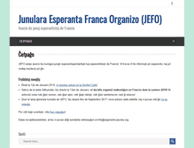 Tablet Screenshot of esperanto-jeunes.org